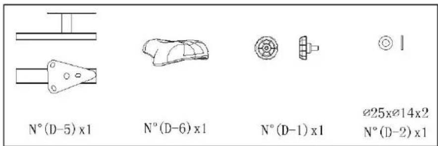 Toorx BRX85 - Montage de la selle - 2