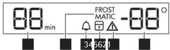 AEG A92200GNM0 - Afficheur - 1