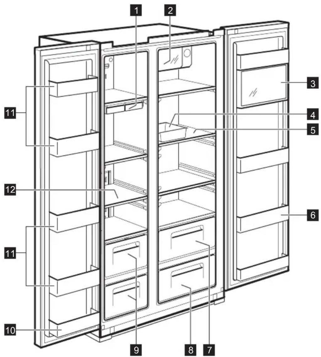 AEG S56090XNS1 - Vriesbak - 1