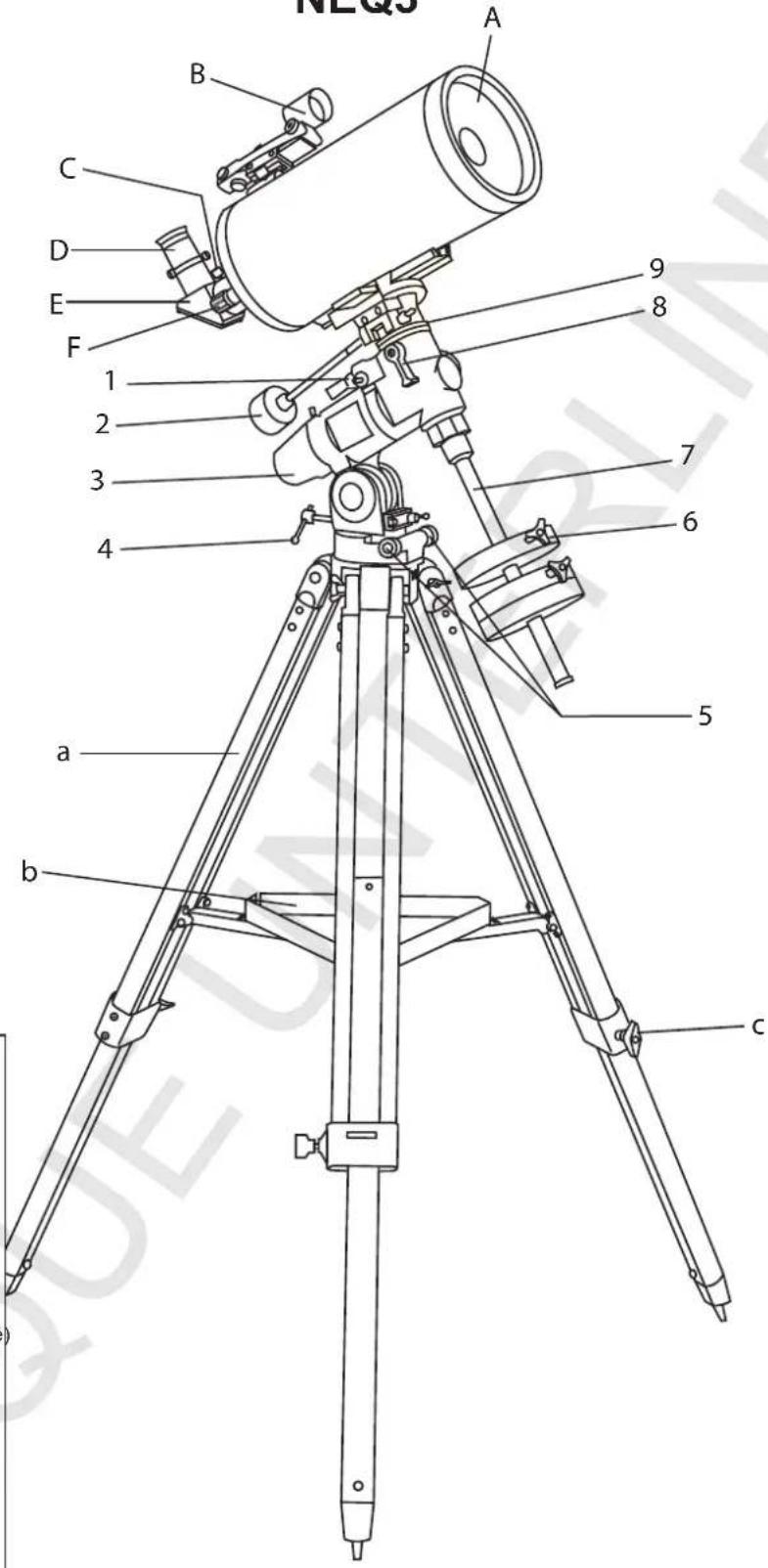 Sky-Watcher NEQ3 - TELESCOPE MAKSUTOV-CASSEGRAIN - 1