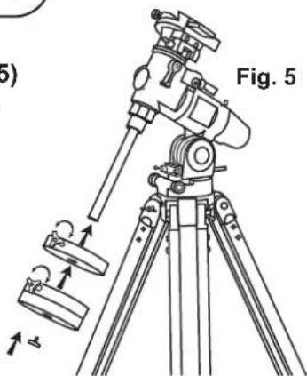 Sky-Watcher NEQ3 - METTRE LA MONTURE EN PLACE (Fig. 3) - 2
