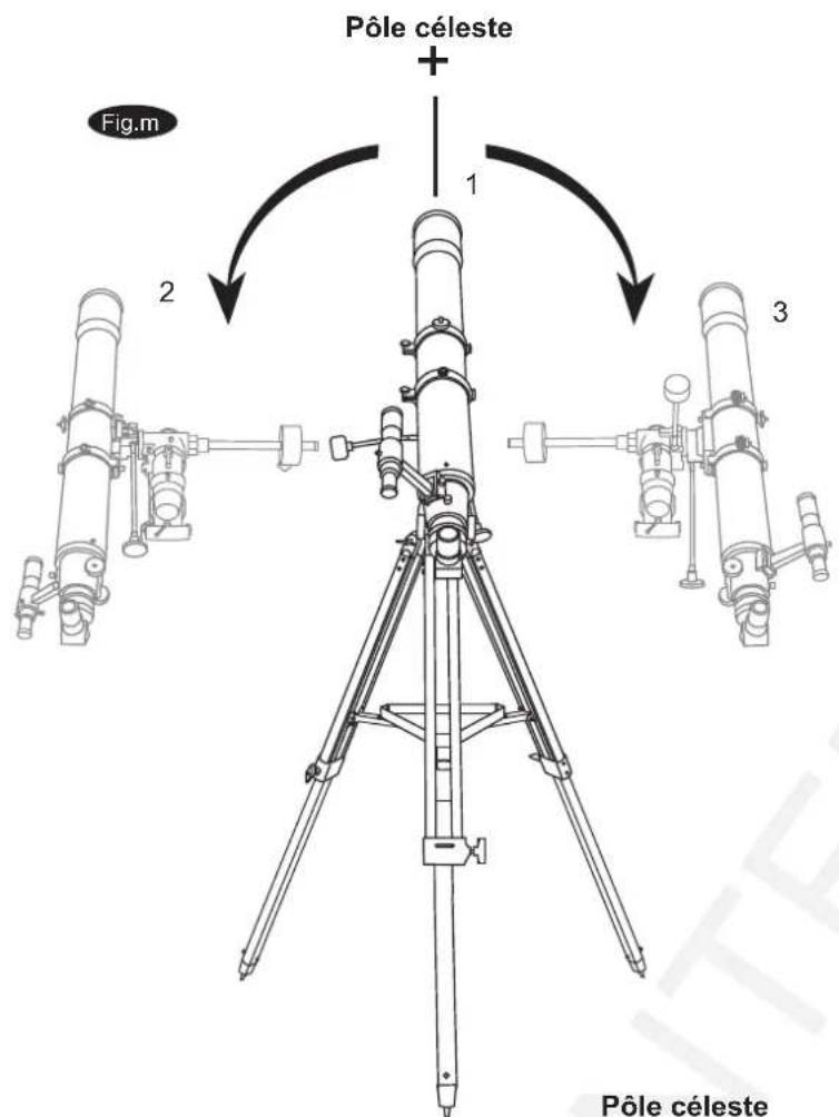 Sky-Watcher EQ2 - pointage de l'instrument - 2