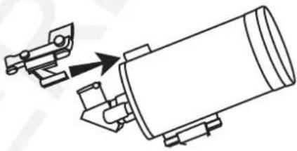 Sky-Watcher EQ2 - FIXATION DU CHERCHEUR (Fig.10, 11) - 2