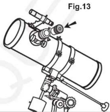 Sky-Watcher EQ2 - MISE EN PLACE DE L'OCULAIRE (Fig.13) - 1