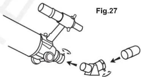 Sky-Watcher EQ2 - MISE EN PLACE DE L'OCULAIRE (Fig.27) - 1