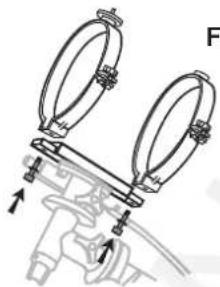 Sky-Watcher EQ2 - MONTAGE DU TUBE DANS LES COLLIERS (Fig.21) - 1
