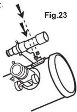 Sky-Watcher EQ2 - FIXATION DU CHERCHEUR (Fig.23) - 1