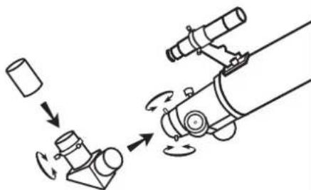 Sky-Watcher EQ2 - MISE EN PLACE DE L'OCULAIRE (Fig.14) - 1