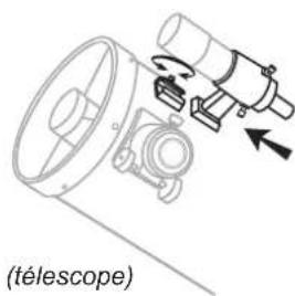 Sky-Watcher EQ1 - FIXATION DU CHERCHEUR (Fig.24) - 1