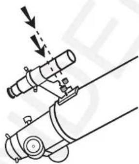 Sky-Watcher EQ1 - FIXATION DU CHERCHEUR (Fig.10, 11) - 2