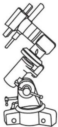 Sky-Watcher EQ1 - POSITIONNEMENT DE LA MONTURE (Fig.4.1-4.5) - 5