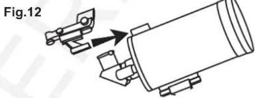 Sky-Watcher EQ1 - FIXATION DU VISEUR POINT ROUGE (Fig.12) - 1