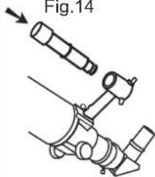 Sky-Watcher EQ5 - FIXER LE CHERCHEUR / VISEUR POINT ROUGE (Fig.11) - 3