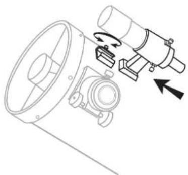 Sky-Watcher EQ5 - FIXER LE CHERCHEUR (Fig.28, 29, 30) - 2