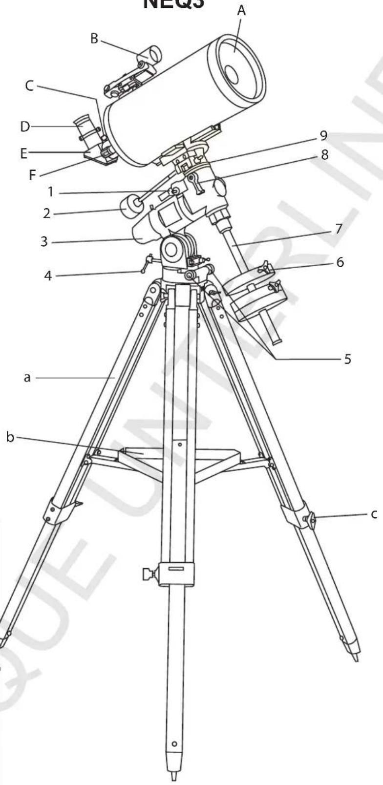 Sky-Watcher EQ5 - TELESCOPE MAKSUTOV-CASSEGRAIN - 1