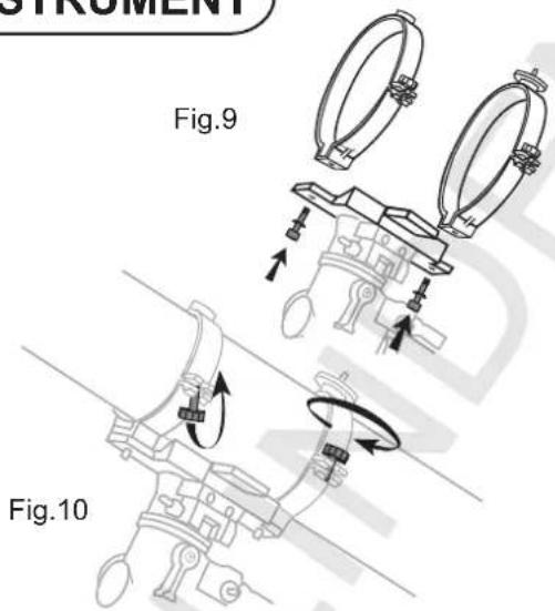 Sky-Watcher EQ5 - PLACER LE TUBE DANS LES COLLIERS (Fig.10) - 1