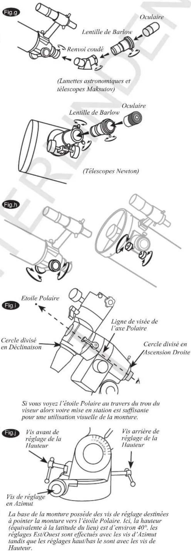 Sky-Watcher EQ5 - Mise en station visuelle - 1