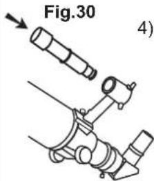 Sky-Watcher EQ5 - FIXER LE CHERCHEUR (Fig.27) - 1