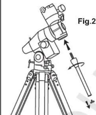 Sky-Watcher EQ5 - MONTAGE DE L'INSTRUMENT - 1