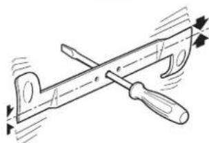Honda HF2417HTE - b) Removing, replacing and rebalancing of cutting means - 3