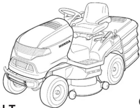 Honda HF2417HTE - ÜBERSETZUNG DER ORIGINALBETRIEBSANLEITUNG GEBRAUCHSANLEITUNG - 1