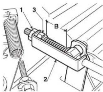 Honda HF2417HTE - Brake adjustment - 1