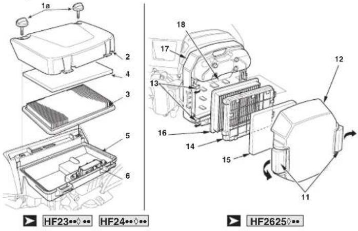 Honda HF2417HTE - HF2625 - 1