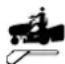 Honda HF2417HTE - LEVER TO RELEASE THE HYDROSTATIC TRANSMISSION - 1