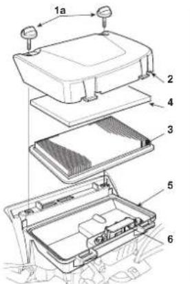 Honda HF2417HTE - Nettoyage du filtre à air - 1