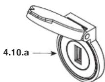Honda HF2417HTE - Prise auxiliaire pour accessoires USB - 2