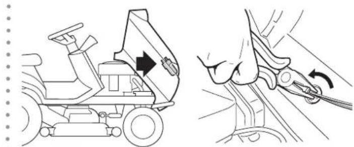 Honda HF2417HTE - Sostituzione lampade - 1