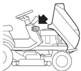 Honda HF2417HTE - Sostituzione di un fusibile - 1