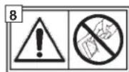 Honda HF2417HTE - SAFETY LABELS - 3