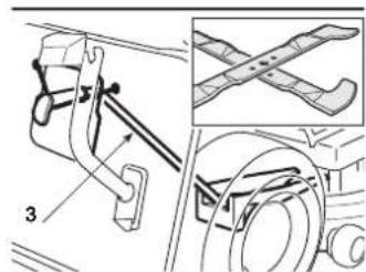Honda HF2417HTE - TAPON Y DISPOSITIVOS DE CORTE PARA "MULCHING" - 1