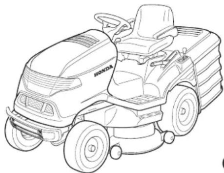 Honda HF2417HTE - Zitmaier - 1