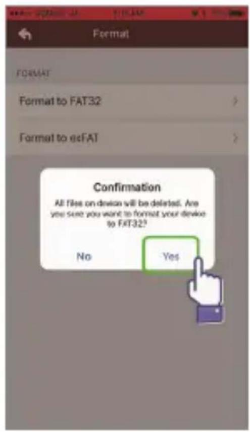 Ednet 31519 - Confirmer le formatage - 1