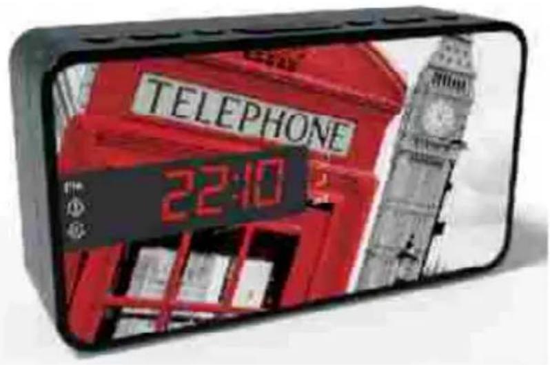 BIGBEN INTERACTIVE RR16FOOT - RADIOWECKER MIT 2 WECKZEITEN UND PLL-TUNER - 1