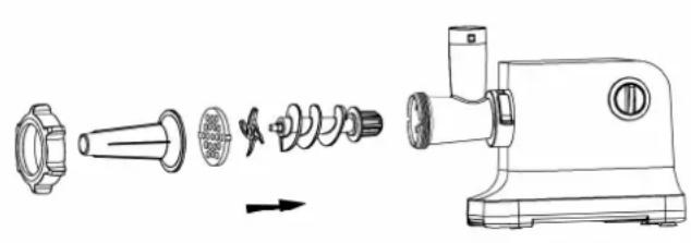CASO FW 2000 BEEF! - Fabrication de saucisses - 1