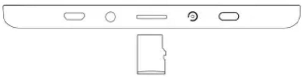 POCKETBOOK Touch HD 2 - INSÉRER UNE CARTE MICRO SD - 1