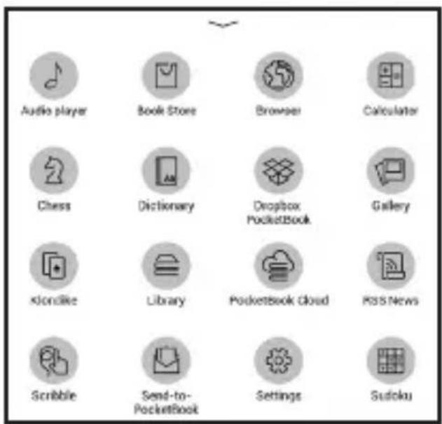 POCKETBOOK Touch HD 2 - Applications - 1