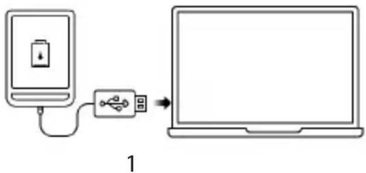 POCKETBOOK Touch HD 2 - CHARGEMENT DE LA BATTERIE - 1