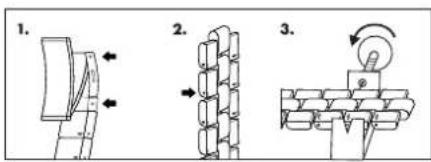 AURIOL IAN 274096 - Instruções para reduzir Braceletes para os modelos 2-LD4236-3-4, 2-LD4236-6 - 1