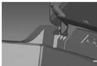 EZetil EZC 60 - Odblokowanie zawiasowPokrywy (tylko modele 25,35,45) - 1