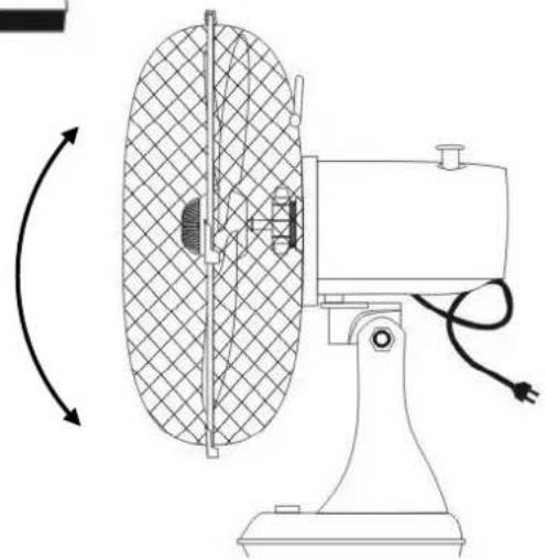 SUNTEC CoolBreeze 2500 TV - Réglage de l'angle d'inclinaison - 3