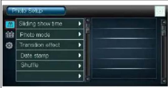 INTENSO Photo Agent - SETUP MENU - 1
