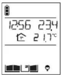 HAGER MHF06X - Display van de handset - 1