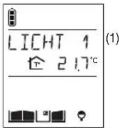 HAGER MHF06X - Display van de handset - 2