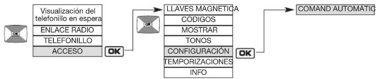 HAGER MHF04X - Modificación de las opciones de control - 1