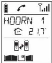 HAGER MHF04X - Opgeroepen handset - 3