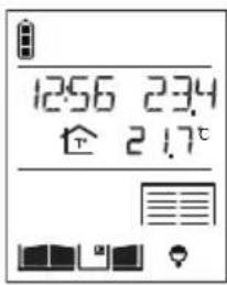 HAGER MHF04X - Switching the handset to silent mode - 2